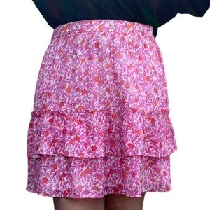 NEW J. Crew Tiered Ruffle Skirt